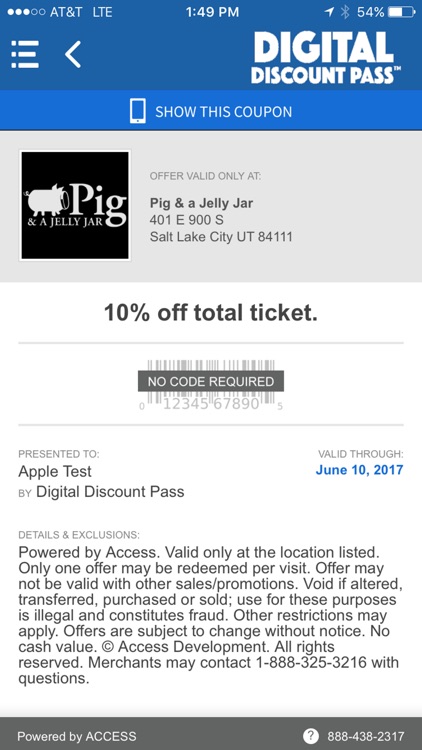 Digital Discount Pass screenshot-9