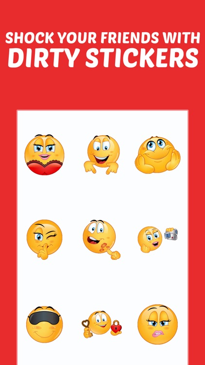 Dirty Emoji Stickers 2