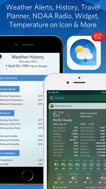 Weather Mate - Forecast, Radar, Maps, Alerts screenshot-3