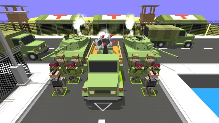 Blocky Army - Moving Tower Defense