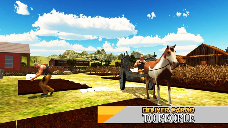 Horse Cart Hill Driver & Buggy Riding Simulator screenshot-3