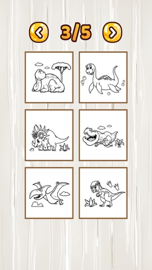 Dinosaurs Coloring Page For Preschool and Toddlers(圖5)-速報App