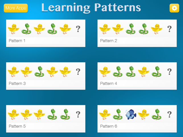 ‎Learning Patterns - Pattern & Logic Game for Kids Screenshot