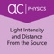 Study the relationships that exist between light intensity and distance in nature with interactive learning opportunities