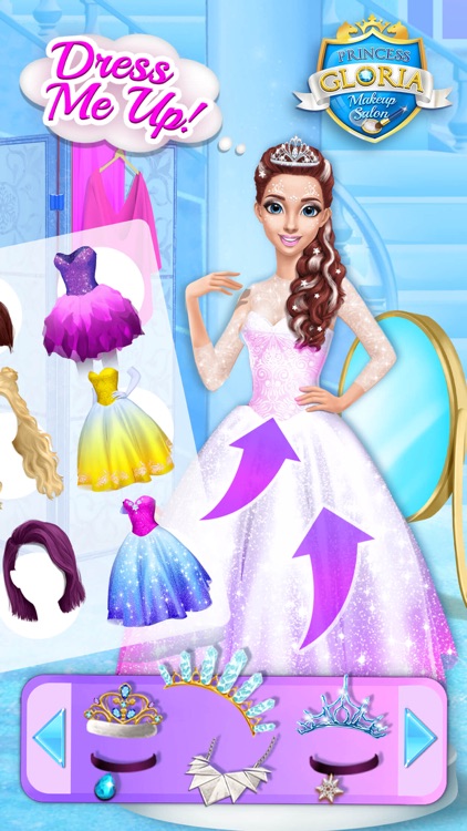 Princess Gloria Makeup Salon - No Ads screenshot-4