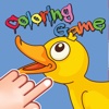 Painting Lucky Duck & Goose - Coloring Book