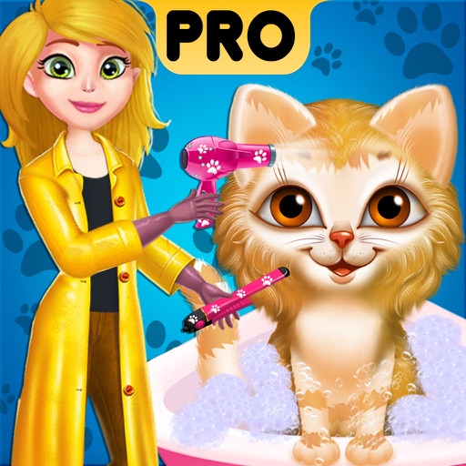 Crazy Cat Hair Salon PRO icon