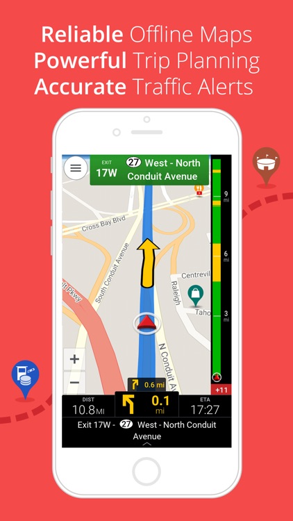 CoPilot HD USA – GPS Navigation & Offline Maps screenshot-0