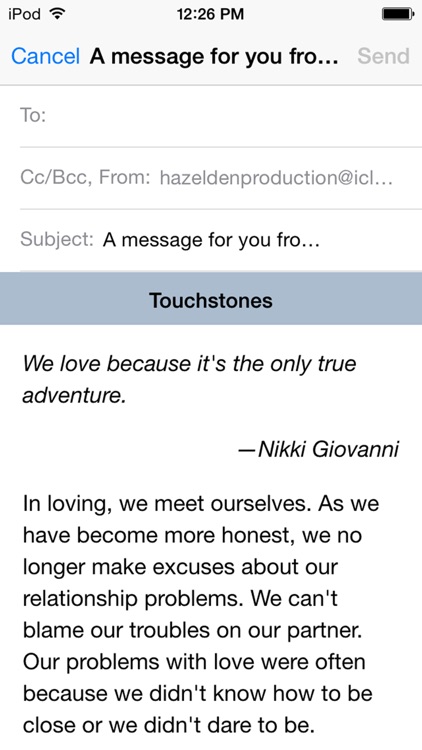 Touchstones: Daily Meditations for Men in Recovery screenshot-4