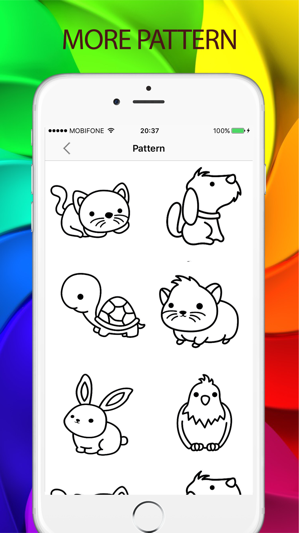 Sketches Color - a relaxing coloring book for kids(圖5)-速報App