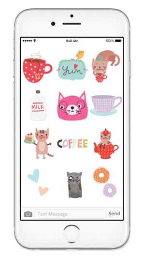 Cats and Coffee Sticker Pack(圖4)-速報App