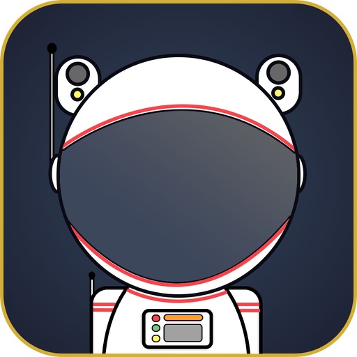 Astronaut Run Icon