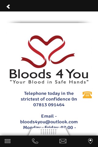Bloods4you Book Today screenshot 2