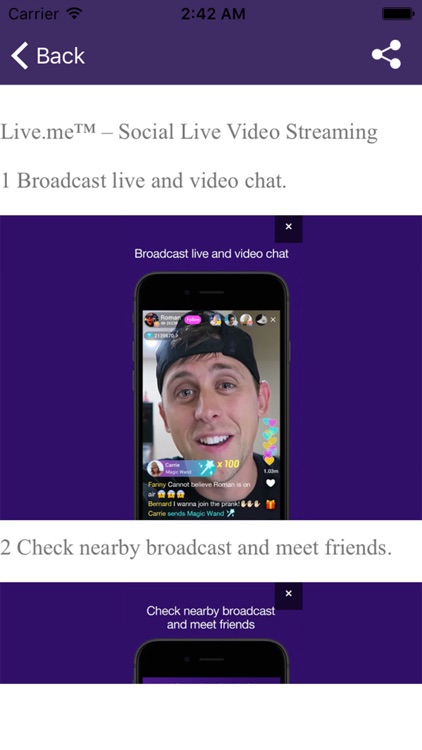 Guide for (Live.me Social Live Video Streaming)