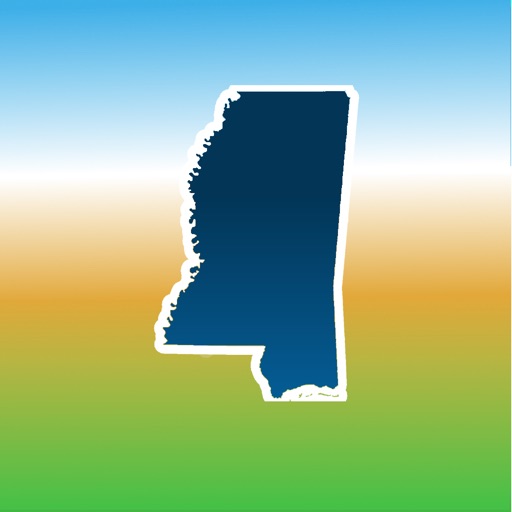 Aqua Map Mississippi MS Lakes - Nautical Charts icon