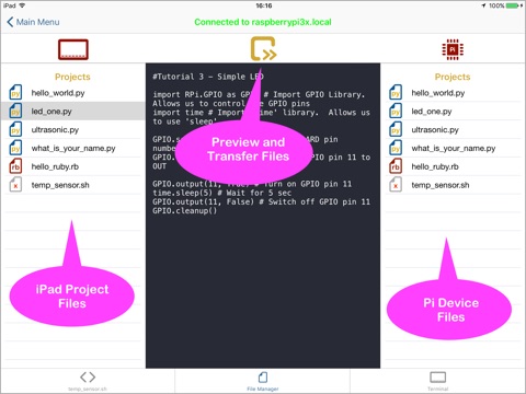 Easy Pi Code Editor screenshot 3