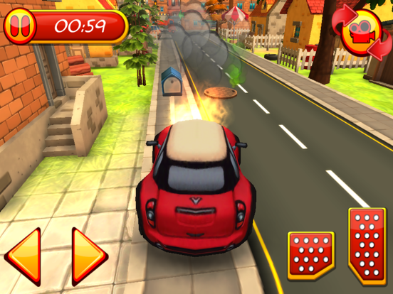 Cartoon All-Stars Crazy Car Race Parkingのおすすめ画像4