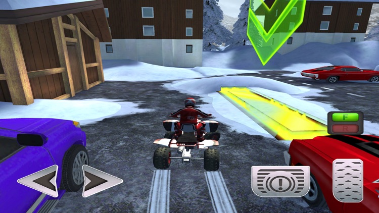 ATV Quad Bike Parking PRO - Full Snow Version