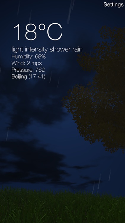 Nature Live Weather 3D LITE screenshot-3