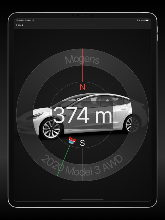 Watch app for Tesla iPad app afbeelding 5