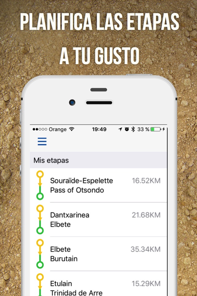 Buen Camino de Santiago App screenshot 2