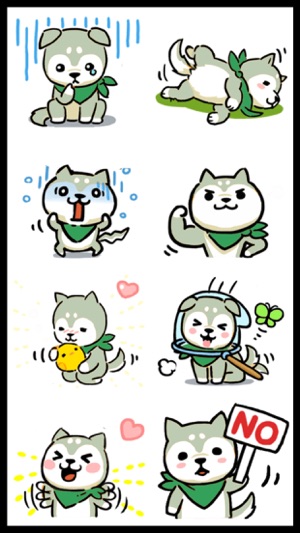 Aktos Puppy Stickers