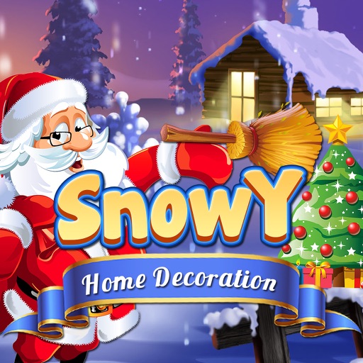 Snowy Home Decoration icon