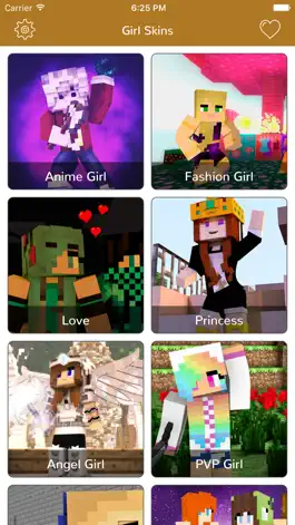 Game screenshot Girl Skins for Minecraft Pocket Edition-MCPE Skins mod apk