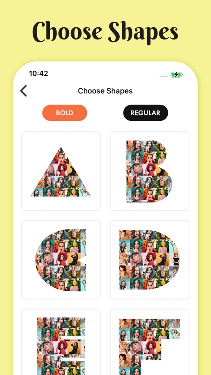 Shape Collage Editor