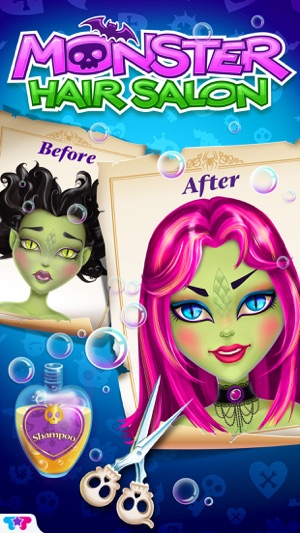 Monster Hair Salon - Crazy Makeover