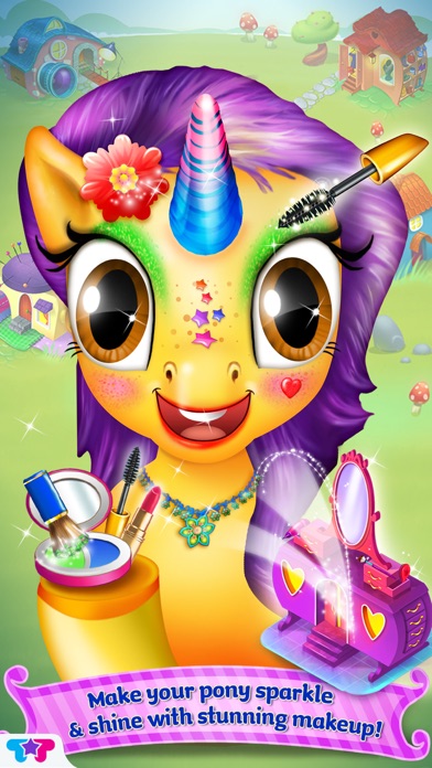 PONY CARE RAINBOW RESORT - ENCHANTED FASHION SALON 1.5 IOS GAME GIẢI TRÍ PONY CARE RAINBOW RESORT - ENCHANTED FASHION SALON 1.5 IOS