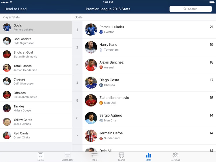 EPL Live for iPad: Soccer news screenshot-3