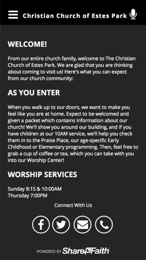 Christian Church of Estes Park(圖2)-速報App