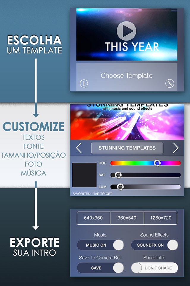 Intro Designer for iMovie and Youtube screenshot 2