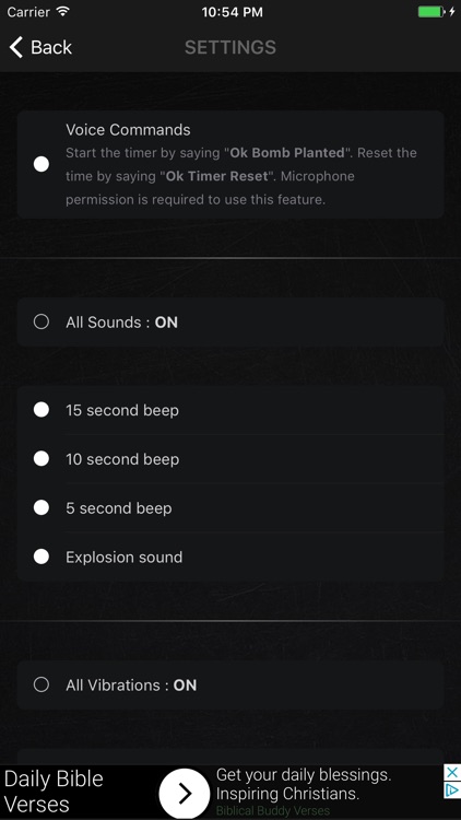 Voice Activated Bomb Timer for CS:GO
