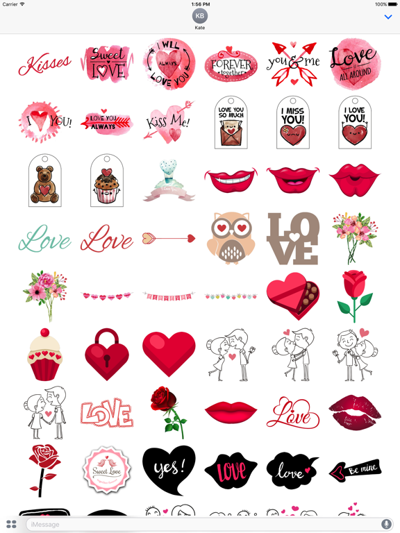 love stickers