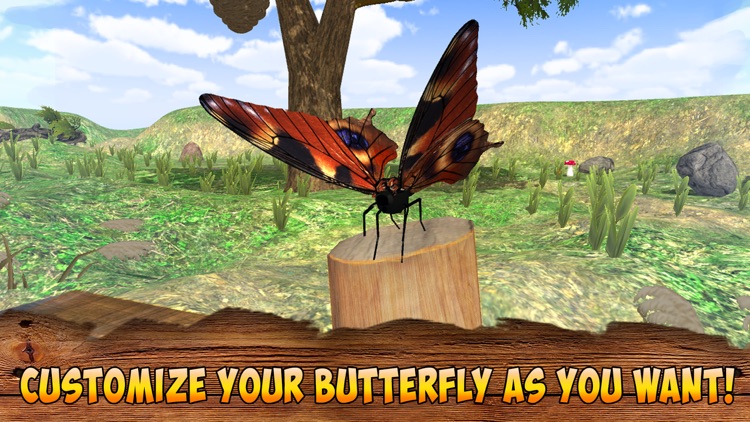 Forest Butterfly Simulator 3D screenshot-3