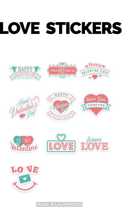 Valentine Day Stickers II