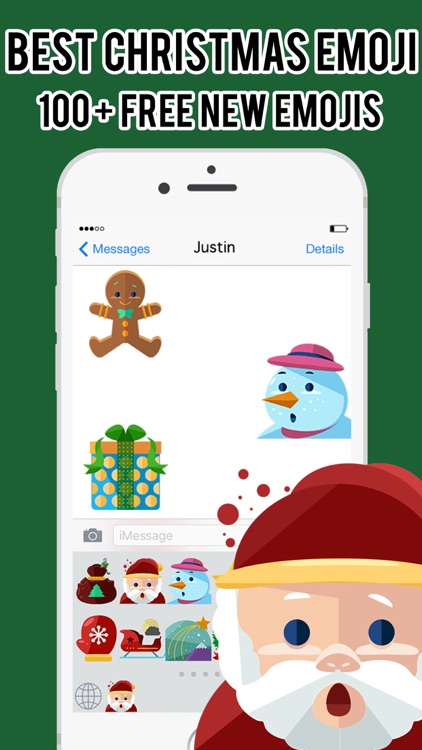 Christmas Emojis Stickers Messenger Keyboard Pro