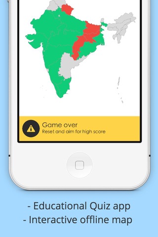 India Map Quiz for School Kids screenshot 3