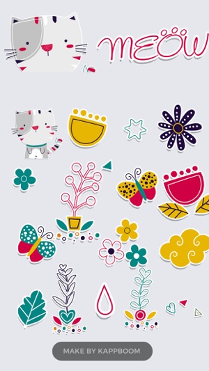 Meow Meow Stickers(圖4)-速報App