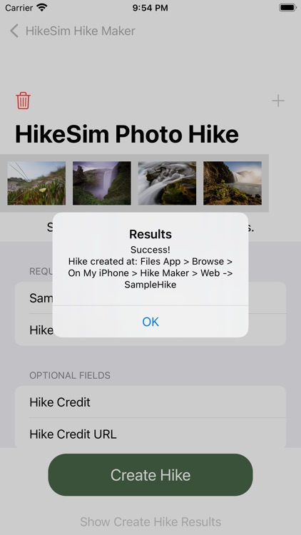 HikeSim screenshot-3