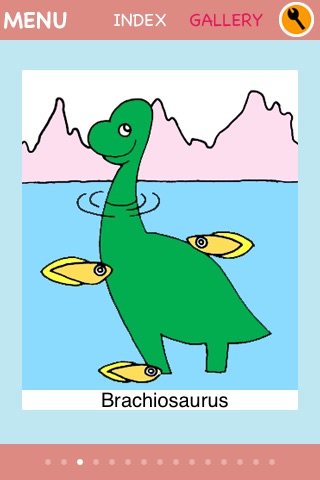 Dino Coloring for iPhone screenshot 4