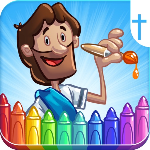 Bible Coloring for Kids iOS App