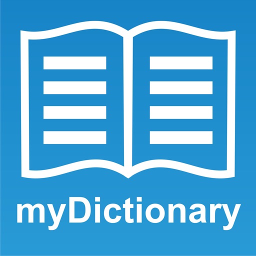 Vocabulary trainer & flashcard maker myDictionary icon