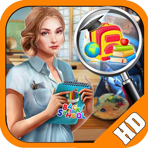 Free Hidden Objects : Lost School Hidden Object Icon