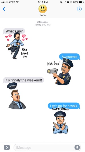 Police Adventures Stickers(圖3)-速報App