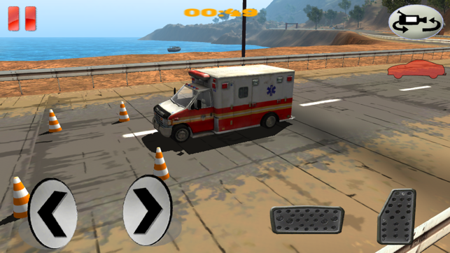 Ambulance Driver Trails Parking Sim 2017(圖2)-速報App