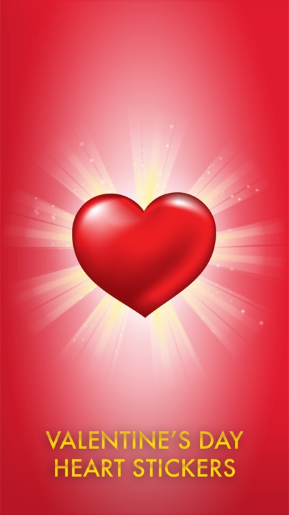 Heart Stickers for Valentine's Day