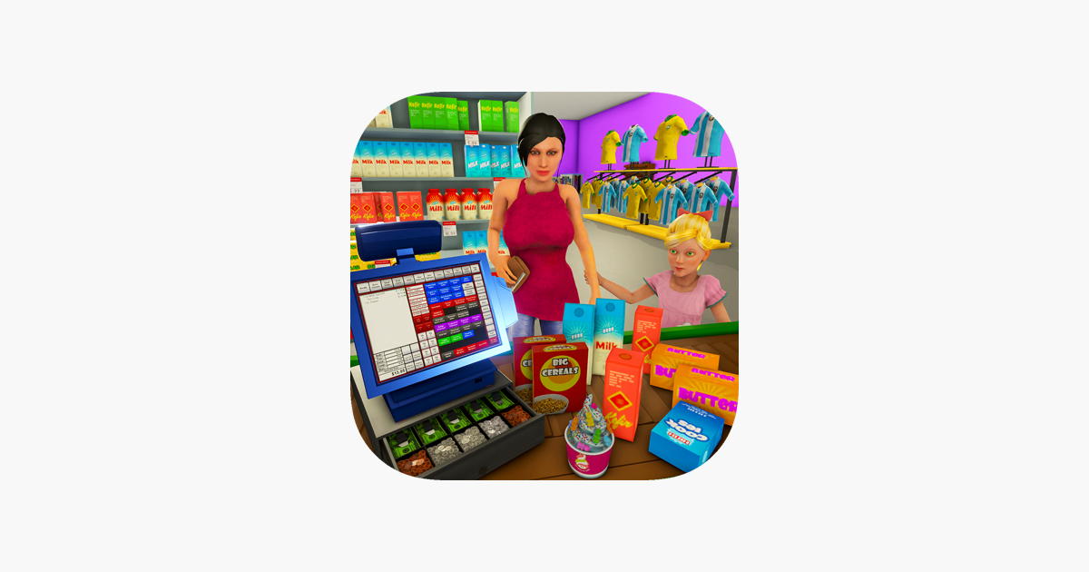 ‎Supermarket Shopping Games 3D